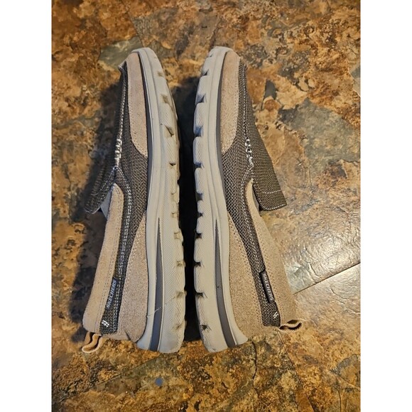 Skechers Relaxed Fit Men’s Shoes Size 11 Brown/tan  Canvas‎ EXCELLENT CONDITION - Picture 9 of 10